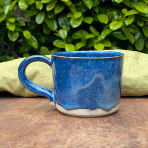 Blue Mug with Hot Chocolate