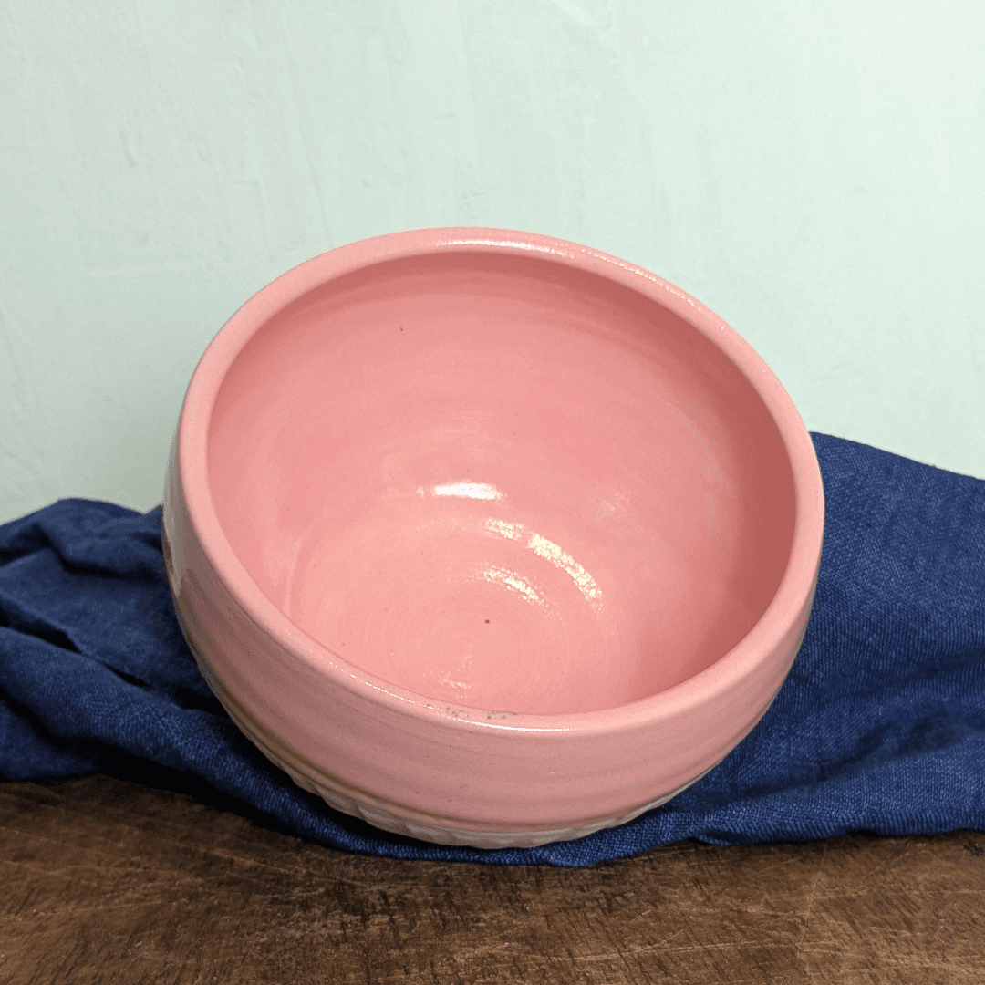 Small Pink Serving Bowl 13cm